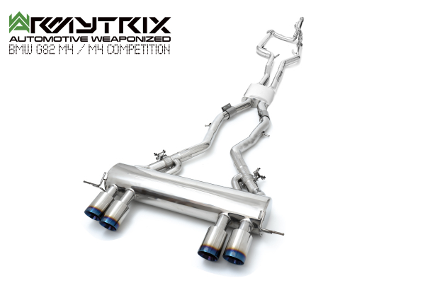 Armytrix BMW M3 / M4 Exhaust system – Titanium