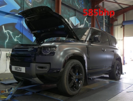 Land Rover new defender tuning and performance upgrades