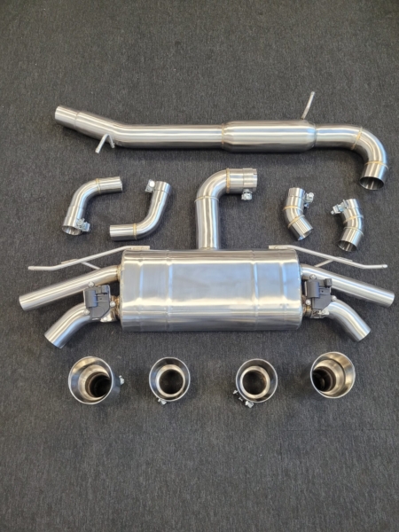 VW Golf R Mk8 Exhaust System - Cat Back