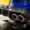 MK8 VW Golf R carbon fibre rear diffuser 3