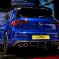 MK8 VW Golf R carbon fibre rear diffuser 4