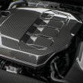 MK8 Golf R engine cover carbon fibre