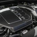 MK8 Golf R engine cover carbon fibre